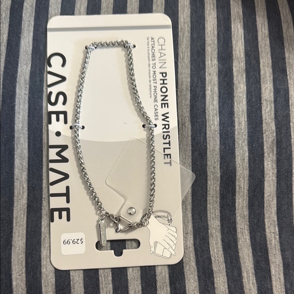 Case-Mate Metallic Chain Phone Wristlet